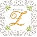 TD0188 Golden Flourish Alphabet